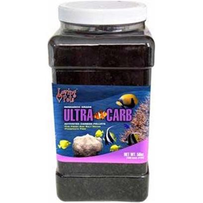 Loving Pets Presents Lv Ultra-Carb Pellets 37.5oz (1/2gallon). For Fresh and Salt Water Aquariums. Because of its Greater Absorption Capacity, Ultra Carb is Effective Many Times Longer than Other Carbons.The Most Effective Medium to Clear Aquariums of Toxic Organic Substances, Discoloration and Foul Odor. Helps Keep Aquarium Water Clear. This Highly Activated Carbon is Many Times More Efficient than Other Carbons. Will Remove Toxic Organic Substances and Foul Odors from all Aquariums. Maximizes Efficiency of all Filters without Restricting Flow Rate. Ph of Aquarium Water will not be Affected. An Excellent Refill for all Filter Cartridges. [28816]