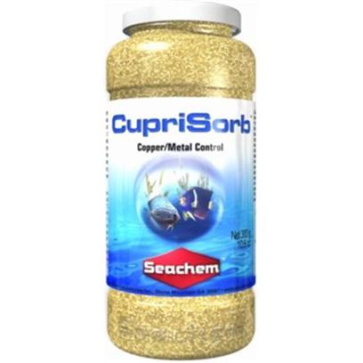 Seachem Laboratories Presents Seachem Cuprisorb Copper Remover 100 Milliliter. Cuprisorb™ is a Narrow Spectrum, Synthetic Adsorbent Based Filter Material for Removing Copper and Heavy Metals from Either Freshwater or Marine Water. It Extracts all Types of Copper, Including Chelated Copper, and Remains Effective Until it Turns a Deep Blue-Black Color. It may be Regenerated Repeatedly. If Placed in Continuous Service, it will Gradually Extract Even Precipitated Copper and Make Invertebrate Culture Possible in Tanks Previously Heavily Treated with Copper. Cuprisorb™ is a Powerful Copper Specific Chelating Resin. [28864]