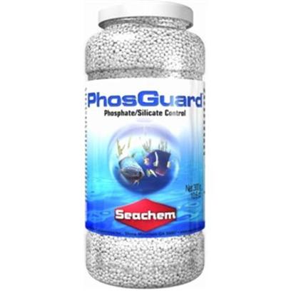 Seachem Laboratories Presents Seachem Phos Guard Phos-Guard Phosphate Remover 1 Liter. Phosguard™ Rapidly Removes Phosphate and Silicate from Marine and Freshwater Aquaria. It is not Recommended for Phosphate Buffered Freshwater. Phosguard™ is Highly Porous for High Capacity and Bead-Shaped for Optimum Water Flow. It Outperforms all Competing Products [28891]