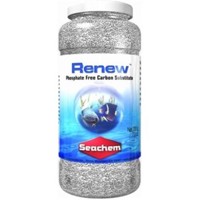 Seachem Laboratories Presents Seachem Renew 1 Liter. Renew™ is Ideal for Use in Systems where Phosphate Released from all Activated Carbons Poses a Problem. Renew™ is also Less Aggressive than Carbon, Making it Well Suited for Reefs and Planted Aquaria. It is also Beneficial for Use in Soft Water Aquaria where the Ph-Raising Property of Many Carbons is not an Asset. Renew™ will Remove Organics and Particulates in the Sub-Micron Range; it will also Help Control Ammonia, Nitrates, and Phosphates. [28903]