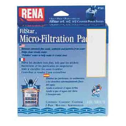Aquarium Pharmaceuticals Presents Aquarium Pharmaceuticals (Ap) Rena Filstar Micro Fil Pads 3-Pack. Canister Filter Media Designed to Fit the Filstar Xp. For Ultra-Fine Filtration and Polishing. 3 Pads [28928]