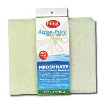 Hb.H. Enterprises Presents Hbh Phosphate Pad 10' X 18' Deluxe Cut-to-Fit. Impregnated with Special Phosphate-Absorbing Particles to Pull Phosphates from Aquarium Water. Reduces the Need for Frequent Water Changes, Reduces Nutrients Used by Algae, and Improve Overall Water Quality. 10"X18" [29004]