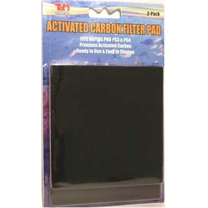 Tom (Tominaga/Oscar) Presents Tom Activated Carbon Pad 2 Pack Fits Rapids Pro Series Ps3. Replacement Carbon Pads for Rapids Pro Filter Ps3 and Ps4 Removes Discoloration and Odors Plus Other Wastes [29063]