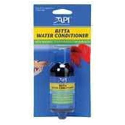 Aquarium Pharmaceuticals Presents Aquarium Pharmaceuticals (Ap) Betta Water Cond 1.7oz. A Multi-Purpose Water Treatment that Instantly Makes Tap Water Safe for Bettas by Removing Chlorine, Chloramines and Heavy Metals, as Well as Detoxifying Ammonia. It also Aids in Reducing Stress, Promotion of Healing and Oxygen Transfer Across Gills. It Contains a Special Polymer that Forms a Synthetic Slime Coat for Fish to Reduce Stress and Minimize Susceptibility to Disease. It also Contains Aloe Vera, to Naturally Promote the Healing of Skin Wounds and Reduce Inflammation of Damaged Tissue. And it Contains Green Tea Extract which has been Proven to be Beneficial to Fish. When Green Tea Extract is Added to Water in the Presence of Bettas, it Works as an Antioxidant in the Red Blood Cells. [29082]