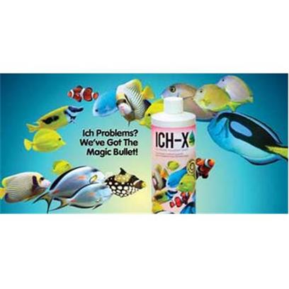 Hikari Usa Presents Hikari Sw Ich X X-Ich Treatment with More 16oz. Sw Ich X Ich Treatment with More, Treats Ich. 1oz Treat 60 Gallons for Salt Water. [29153]