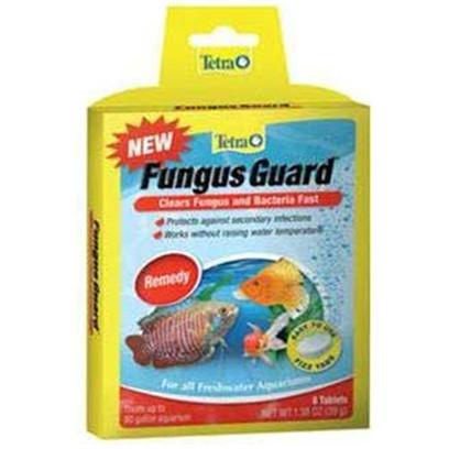 Tetra Usa Presents Tetra Fungus Guard Tab 8tab Tank Buddy Tablets. Fungus Guard Clears Fungus and Bacteria Fast Tetra Fizz Tabs are Fast-Dissolving, Premeasured Tablets that Make Caring for an Aquarium Faster, Easier and More Convenient Treats 10 Gallons [29242]