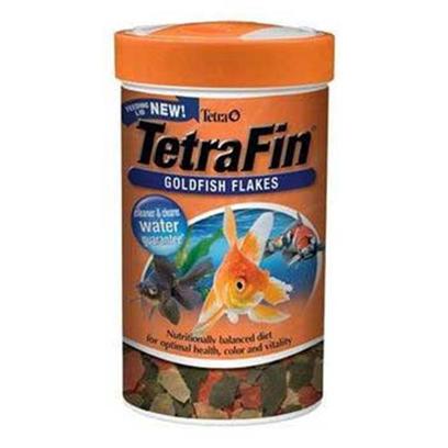 Tetra Usa Presents Tetra Fin Goldfish Flake Tetrafin 2.20lb Bucket. Ideal for Both Aquariums and Small Ponds. Tetrafin Goldfish Flakes Feature a New Formula that Promotes Longer Life and Better Health for Goldfish. This Special Formula Meets all Nutritional Requirements of Cold-Water Fish and will Stay Firm when Fish Strike. Tetrafin Now Features Procare, a Health-Enhancing System that Contains Omega-3 Fatty Acids to Give Fish the 'Healthy Fat' Needed for Energy and Growth, Immune Boosting Ingredients, and a Biotin Supplement to Bolster Metabolism. In Addition, Tetrafin Offers Increased Levels of Vitamin C. [29452]