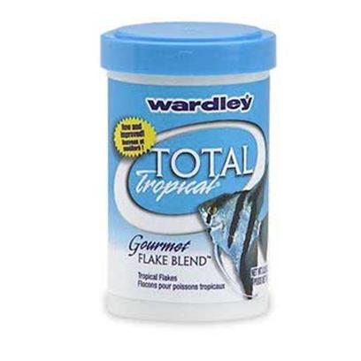 Wardley Presents Ward an Tropical Flake Advanced Nutrition 7oz. Wardley(R)Total Tropical(Tm) Gourmet Flake Blend(Tm) is a Superior Freshwater Flake Food for all Tropical Fish. This Formula has been Enhanced with Higher Levels of Carotenoids, Proven to Bring out More Intense Coloration than the Leading Brand. Fortified with a Stabilized Form of Vitamin C, which is Vital for the Repair of Body Tissue and Maintenance of Disease Resistance. It Contains Natural Attractants that Entice Even the Most Finicky Freshwater Fish to Feed. Now Blended from Nutritious Natural Ingredients and an Essential Complement of Nutrients to Help your Fish Thrive. [29493]