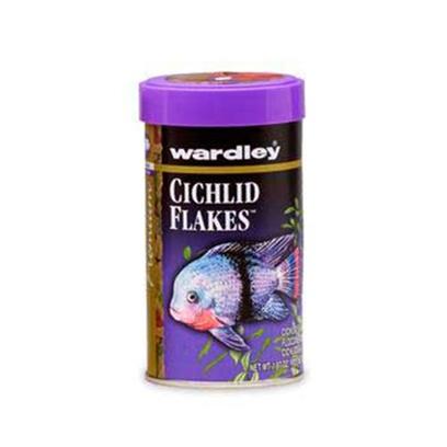 Wardley Presents Ward Cichlid Flake 1 7/8oz. Wardley(R) Cichlid Premium Flakes(Tm) is an Advanced Formula Providing a Superior Balanced Diet for Normal Growth, Coloration, and Health of all Carnivorous and Herbivorous Cichlids. 1.87 Oz.; (53g) [29496]