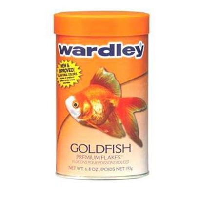 Wardley Presents Ward Goldfish Flake 6.8oz. Wardley(R) Goldfish Premium Flakes(Tm) is Reformulated with an Optimal Blend of Ingredients to Deliver Superior Nutrition that Helps Enhance the Brilliant Coloration, Growth and Vitality of all Varieties of Goldfish. This Product is Fortified with Natural Attractants, Color Enhancers Such as Astaxanthin, and Highly Digestible Protein Sources Necessary for Goldfish to Thrive. [29497]