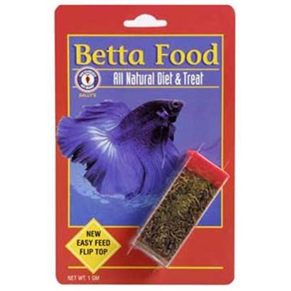 San Francisco Bay Brand Presents San Francisco Bay Brand (Sf) Betta Food (Vial) 1gm. Freeze Dried Bloodworms, its that Simple. Leave Nature at its Best. Also Known as Red Mosquito Larve. Your Discus, Eels, Betas, Loaches and Other Community Freshwater Fish will Thrive on this Primary Food. Choice for all Betta's and Community Tanks. Bloodworms are a Natural Product that may Cause Allergic Reaction in some People. Recommended for all Freshwater Betta's, Angels, Discus, Barbs, Cichlids, Gouramis, Live Bearers, Loaches, Eels, Catfish, Tetras, Sharks & Silver Dollars and all Saltwater Angelfish, Butterflyfish, Damsels, Clownfish, Groupers, and Eels. 1g Vial [29683]