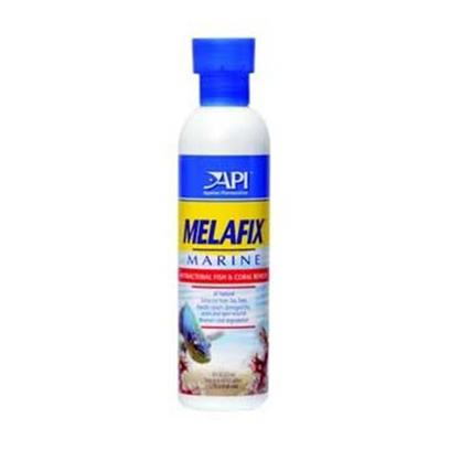 Aquarium Pharmaceuticals Presents Aquarium Pharmaceuticals (Ap) Melafix Marine 8oz. Treats Up to 474 Gallons (1794 L) 2.25' X 2.25' X 6' 0.60 Lb [29767]