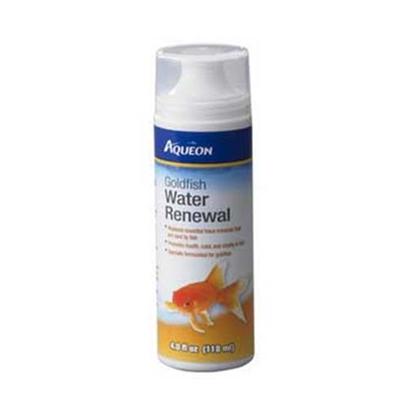 Aqueon Presents Aqueon Water Renewal Goldfish 4oz. Whether it's Preparing your Tap Water for Fish, Clearing Murky Water, Neutralizing Harmful Ammonia or Renewing Essential Trace Elements, with Aqueon Water Care Products, you can be Assured that your Fish will Remain Colorful, Healthy and Active. [29824]