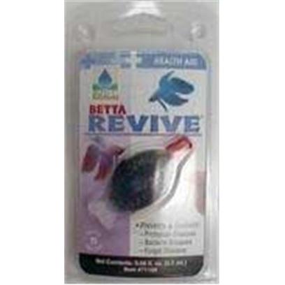 Hikari Usa Presents Hikari Betta Revive. ™ Offers an Easy-to-Use Dispenser and Treats 16 Ounces of Water with just One Drop. For Times when your Betta is Suffering from Various Disease Issues, Look no Further than Aquarium Solutions to Help you Resolve the Issue. 0.08 Oz Bottle Treats 5 Gallons. [29894]
