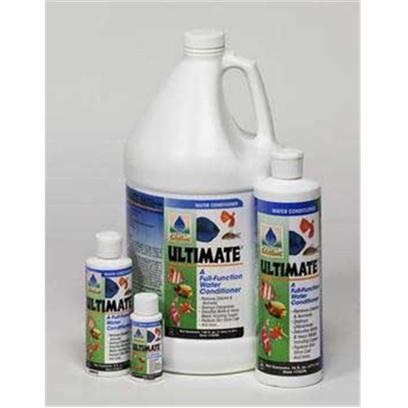Hikari Usa Presents Hikari Ultimate Gallon Ultimate-Complete Water Conditioner. Ultimate is the World's First Full-Function Water Conditioner. With Everything you Need in One Bottle to Maintain a Superior Environment for your Aquatic Pets. For New Setups Ultimate Instantly "Ages" Water Allowing you to Enjoy your Pets in Action Quicker without Fear of the Negative Impact of Toxic Chloramine, Ammonia, Chlorine, Heavy Metals or Nitrite. [29907]