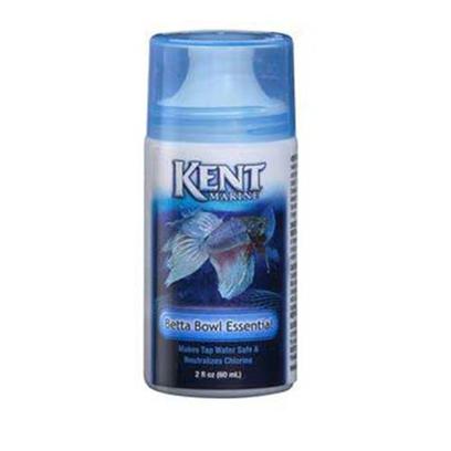 Kent Marine Presents Kent Marine (Kent) Betta Bowl Essential 2oz. Betta Bowl Essential Neutralizes Harmful Chlorine, and Provides Essential Ions for Fish and Plants. It can be Used for Preparing Tap Water for New Bowls, Making Water Changes, or Adding Water to Make Up for Evaporation. [29944]