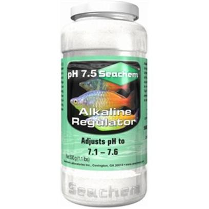 Seachem Laboratories Presents Seachem Alkaline Regulator Ph 7.5 250gm. Alkaline Regulator™ Adjusts Ph to the Alkaline Range (7.1 – 7.6) and Supports the Establishment of the Optimal Environment for all Alkaline Acclimated Species (E.G. Bosemani, Various Rainbows Etc.). For Further Freshwater Environment Enhancement, Use Fresh Trace™ to Restore the Proper Level of Trace Elements Required by Thriving, Healthy Freshwater Community Fish. [30059]