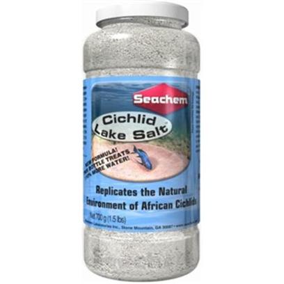 Seachem Laboratories Presents Seachem Cichlid Salt Lake 4 Kilogram. Cichlid Lake Salt™ is a Chemically Sound Blend of Salts Designed to Replicate the Natural Environment of Cichlids. It Contains all Physiologically Essential Elements Such as Magnesium, Calcium, Sodium, Potassium, and Includes Trace Components Such as Iron, Aluminum, and Iodide. It does not Contain Harmful or Unnecessary Ingredients Such as Nitrates, Phosphates, Arsenic, Lithium, or Cadmium. Use Seachem’S Cichlid Trace™ to Restore and Maintain Important Trace Elements Between Water Changes. [30086]
