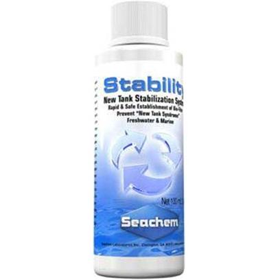 Buy Freshwater Treatment Systems products including Seachem Stability 50ml, Seachem Stability 100 Milliliter, Seachem Stability 250 Milliliter, Seachem Stability 500 Milliliter, Seachem Stability 2 Liter, Seachem Stability 4 Liter Category:Water Treatment Price: from $2.99