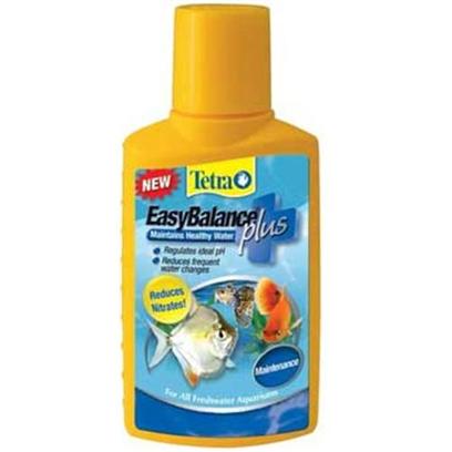 Tetra Usa Presents Tetra Easy Balance Plus Water Conditioner 100ml. Easybalance with Nitraban Offers a Number of Benefits, Including Reduction of Phosphate; Stabilization of Ph and Kh; and Replenishment of Essential Trace Elements and Minerals. Nitraban Adds Nitrate Reducing Granules to the Water. The while Biodegradable Granules Settle into the Gravel where they are Broken Down by Bacteria. The Bacteria Consume Nitrate, which Reduces Food for Unsightly Algae in the Aquarium. [30182]