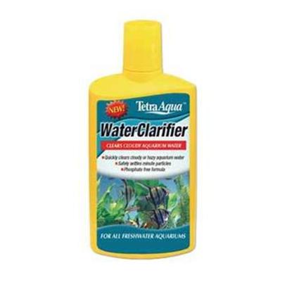 Tetra Usa Presents Tetra Water Clarifier 100ml. Clear Cloudy or Hazy Aquarium Water in just a Few Hours with Tetraaqua Water Clarifier. Safe for all Freshwater Aquariums, Tetraaqua Water Clarifier is Phosphate Free. It will not Affect Biofiltration, Ph or any Other Water Parameters, and it is Safe for Fish and Plants. [30192]