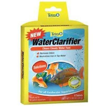 Tetra Usa Presents Tetra Water Clarifier 8tab Clear Tank Buddy Tablets. Waterclarifier Clears Cloudy Water Tetra Fizz Tabs are Fast-Dissolving, Premeasured Tablets that Make Caring for an Aquarium Faster, Easier and More Convenient Treats 10 Gallons [30193]