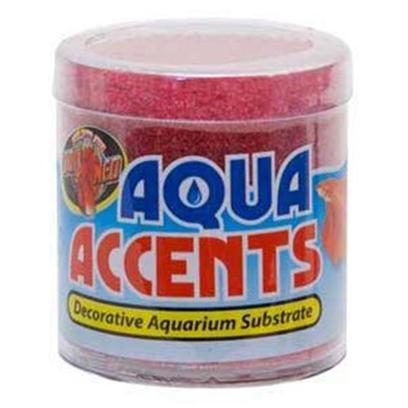 Zoo Med Laboratories Presents Zoo Radical Red Sand 1/2lb Aqua Accents. • Epoxy Coated Aquarium Gravel/Sand Safe for all Freshwater and Saltwater Aquariums. • Excellent for Fishbowls or Nano Tanks. • no Rinsing Necessary. Will not Cloud Water. 1/2 Lb [30331]
