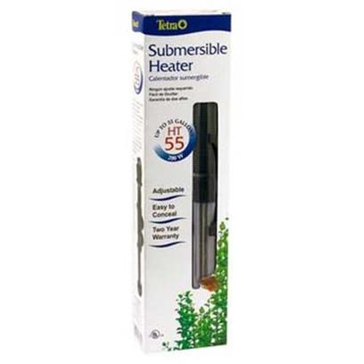 Tetra Usa Presents Tetra Ht Submersible Heater Ht55 200w. The New, Easy-to-Use Tetra Ht 10, Ht 30 and Ht 55 Submersible Heaters Created Especially for Aquariums Ranging from 2 to 55 Gallons. The Electronic Thermostat Automatically Adjusts Heat Output to Keep the Water at a Constant 78f. All you have to do is Put it in the Aquarium and Plug it In! •Adjustable •Easy to Conceal •Two Year Warranty [30431]