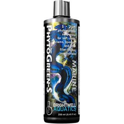 Brightwell Aquatics Presents Brightwell Aquatics (Bwell) Phytogreen M-17oz/500ml. • Provides Phytoplankton Ranging in Size from 1 - 2m. • Ideally-Sized for Many Soft Corals, Clams, Sponges, Tunicates, Tube Worms, and Larval Invertebrates. • Formulated to Provide over 1-Billion Phytoplankton Cells Per Ml. • does not Require Refrigeration. • Supplemented with a Proprietary Amino Acid to Aid in Coloration of Invertebrates. • Formulated by a Marine Scientist. [30815]