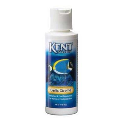 Kent Marine Presents Kent Marine (Kent) Garlic Extreme 4oz. Garlic Xtreme Contains a Powerful Source of Garlic that can Serve Many Purposes in Aquariums. Used as a Food Soak, Garlic Xtreme is a Strong Attractant, Enticing Finicky Eaters to Begin Feeding Sooner. Additionally, Garlic Xtreme may be Used Directly in Aquarium if Fish are not Eating. Garlic Xtreme Contains no Artificial Ingredients or Steroids, and does not Need to be Refrigerated! [30842]
