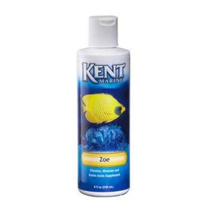 Kent Marine Presents Kent Marine (Kent) Zoe Marine Vitamin 64oz (1/2gallon). Description Kent Zoe is a Superior Vitamin Complex for Marine Fish, Invertebrates, and Desirable Algae. (Zoe does not Contain Phosphates as Most Competing Vitamin Supplements do, and will not Cause Unsightly Algae Growth!) it Contains Aquaculture Grade Vitamins, Meaning that they are Still Active After One Year in your Aquarium! It is Unique because it also Contains Natural Minerals from Spirulina and Kelp Sources. Competing Products are Preserved with Glycerin, which is an Alcohol and Requires 50% Concentration to Preserve. Zoe is Properly Preserved, Using Less than % Preservatives, yet has a 4 Year Shelf Life with no Refrigeration. Just Smell the Difference! [30856]