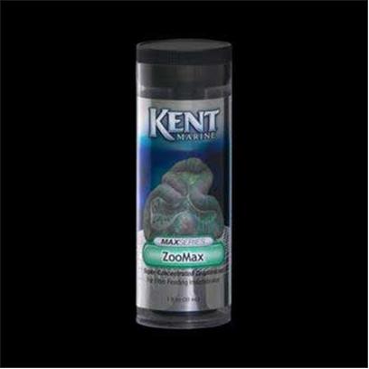 Kent Marine Presents Kent Marine (Kent) Zoomax 1oz. Kent Marine Zoomax is a Concentrated Suspension of Bio-Engineered Marine Zooplankton Rich in Essential Hufa's, Protein, and Beneficial Carotenoids. Particle Size is 800 Microns; Ideal for Filter-Feeding Marine Invertebrates and Planktivorous Fish. [30863]