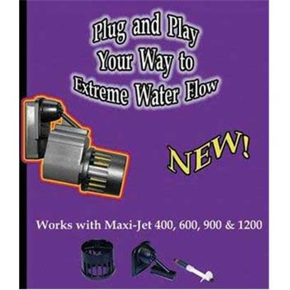 Algae Free Presents Alg Sure Flow 1600 Upgrade Kit Maxijet. Kit Contains Everything you Need to Upgrade the Flow Rate of your Maxijet Power Head. It Fits all Four Sizes and Provides Up to the Following Flow Rates Maxijet 400 1300gph Maxijet 600 1400gph Maxijet 900 1550gph Maxijet 1200 1600gph (2100gph with Large Propeller) can be Mounted with Original Maxijet Mounts or with Optional Sure Grip Magnet Mounts [30880]