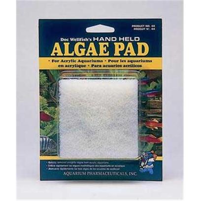 Aquarium Pharmaceuticals Presents Aquarium Pharmaceuticals (Ap) Algae Scraper Pad for Acrylics. Indestructible Pad which Gives the User Hand-Held Control to Reach in and Clean the Algae from the Nooks and Crannies of the Aquarium. For Acrylic Aquariums. 3 Inch Square [30885]