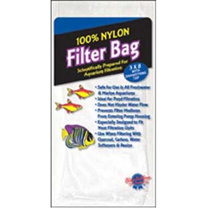 Blue Ribbon Presents Blue Ribbon (Br) Nylon Filter Bag Small. 8 X 3 Soft Nylon Filter Bag with Drawstring - Ideld for Most Filter Mediums [30911]