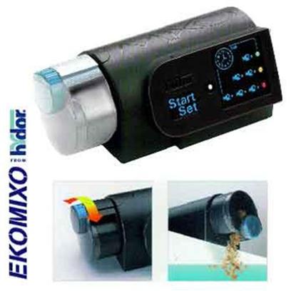 Hydor Usa Presents Hydor Ekomixo Battery Feeder Operated Fish. . One Touch Setting, Three Simple Feeding Programs. Anti-Drip Design Prevents Humidity Infiltration which Keeps Food Fresh and Crisp. Airpump Inlet Allows Optional Use of Airpump to Keep Food Dry. Unit Takes 2 Aa Batteries, not Included. Length - 6' [30991]