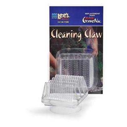 Lee's Presents Lees Ultimate Vacuum Cleaning Claw. Protects Fish from Being Drawn into the Hose During Draining and Cleaning of the Aquarium; Acts as a Showerhead to Soften the Impact of Water on Fish and Plants During Refill. Can be Added as an Attachment to any 2' Dia. Gravel Vacuum Cylinder. Packaging Blister Card [31047]