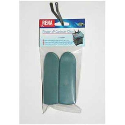 Aquarium Pharmaceuticals Presents Aquarium Pharmaceuticals (Ap) Rena Parts Xp Extension Kit (Clips) 2-Pack. Replacement Canister Clips for the Rena Filstar Xp Canister Filter. Includes Two Canister Clips. Fits all Models. 3.25'd X 1.25'w X 6.5'h [31277]