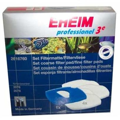 Eheim Presents Eheim Pro Iiie Filter Pad Pack (1 Blue/4 White). Set of Filter Pads for Pro Iii Blue and White 1 Blue 4 White [31472]