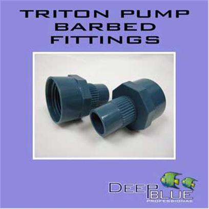 Deep Blue Professional Presents Deep Blue Professional (Db) Triton Barbed Fitting Db Pump 1' Twin Pack. Triton Pump 3/4" Barbed Fitting Twin Pack 3/4" Twin Pack [31890]