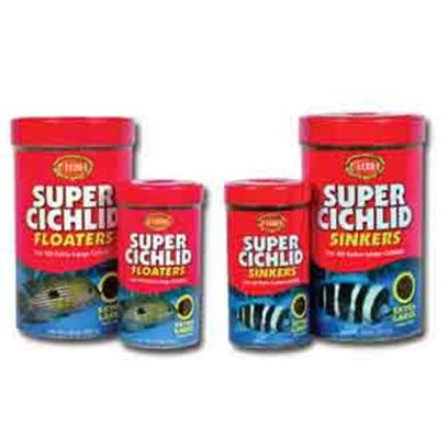 Hb.H. Enterprises Presents Hbh Super Cichlid Floater 20oz. Loaded with Nutrients and Natural Color-Enhancing Ingredients. Both Formulas Contain all the Essential Vitamins and Minerals for Complete Cichlid Health, Growth, and Bright Coloration. Floaters and Sinkers Cater to the Needs of the Various Feeding Behaviors of the Wide Variety of Large Cichlids. 16.5oz [32021]