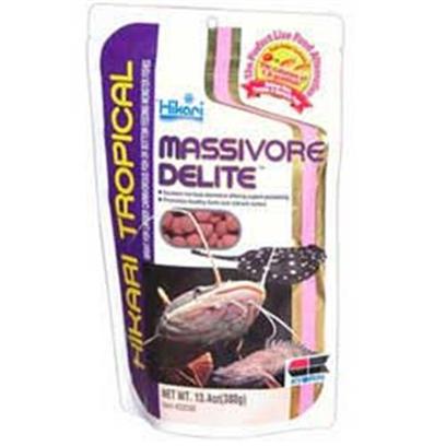 Hikari Usa Presents Hikari Massivore Delite 2.2lb Bulk. Nutritional Excellence Each Pellet Contains the Caloric Equivalent of 1.8 Average Goldfish. Each Package Contains the Caloric Equivalent of More than 2,500 Goldfish. Promotes Healthy Form. Helps Reduce Fish Waste. High in Stabilized Vitamin C to Reduce Stress and Build Immunity to Disease. A Well-Balanced Combination of Nutritious Ingredients Designed to Stimulate Appetite. Bio-Technology Allows us to Use the Highest Grade of Caroteniods Available Today to Help your Fish Develop their Natural, Brilliant Colors and Maintain Them. Monster Pellet Absorbs Water Quickly & Softens for Ready Acceptance. Sinking Quickly & will not Cloud the Water. Free of Parasites & Bacteria Common with Live Foods Oxygen Inhibiting Bag Assures Freshness [32068]
