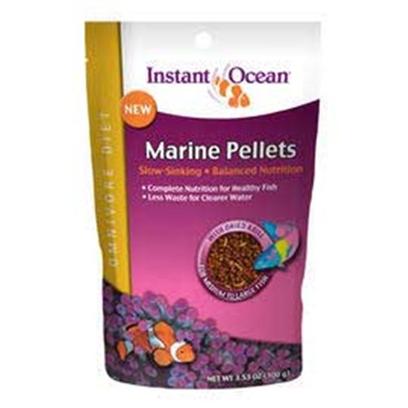 Instant Ocean-Aquarium Systems Presents Instant Ocean-Aquarium Systems (Io) Marine Pellets Omnivore 100 Grams. Instant Ocean Omnivore Pellets will Provide Optimal Results with Community Fish Like Damsels, Clownfish and Angels. Added Dried Pacific Krill Targets Finicky Eaters Balanced Formula and High Palatability Targets the Majority of Marine Aquarium Fish [32108]