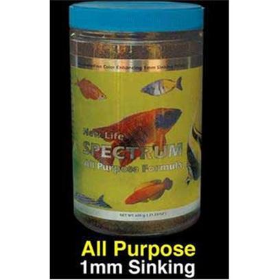 New Life International Presents Nls all Purpose Sinking Spectrum Formula 600gm. New Life Spectrum Food is Made with High-Quality Easily Digestible South Antarctic Krill, Herring, Squid, and New Zealand Mussel Protein, and Several all-Natural Color-Enhancing Ingredients for a Balanced Diet that Boosts Immune System Function and Enhances the Full Spectrum of your Fish's Color. With the Belief that all Fish Require a Complete and Fully Balanced Varied Diet, New Life also Contains Algae Meal, that Consists of Seaweed, Kelp, and Haematococcus Pluvialis (a Micro Algae), a Premium Grade of Natural Spirulina, as Well as a Fruit & Vegetable Extract that Consists of Spinach, Red & Green Cabbage, Peas, Broccoli, Red Pepper, Zucchini, Tomato, Kiwi, Apricot, Pear, Mango, Apple, Papaya, and Peach. All New Life Spectrum Products also Contain a Generous Inclusion Rate of Garlic (Allium Sativum) with the Thera-a Formulas Containing a Mega-Dose of this Natural Anti-Parasitic Ingredient. All Ingredients Used are Almost Identical, Since we Cannot Find Anything Better than what we are Using. However, the Crude Analysis will be Different Due to the Percentage of Ingredients Incorporated into a Specific Formula. Typical Ingredients Whole Antarctic Krill Meal, Whole Herring Meal, Wheat Flour, Whole Squid Meal, Algae Meal, Soybean Isolate, Beta Carotene, Spirulina, Garlic, Vegetable and Fruit Extract (Spinach, Broccoli, Red Pepper, Zucchini, Tomato, Pea, Red and Green Cabbage, Apple, Apricot, Mango, Kiwi, Papaya, Peach, Pear), Vitamin a Acetate, D-Activated Animal-Sterol (D3), Vitamin B12 Supplement, Thiamine, Dl Alphatocophero ( E ), Riboflavin Supplement, Folic Acid, Niacin, Biotin, Calcium Pantothenate, Pyridoxine Hydrochloride, L-Ascorby-2-Polyphosphate (Stable C), Ethylenediamine Dihydroiodide, Cobalt Sulfate, Copper Proteinate, Ferrous Sulfate, Manganese Sulfate, Choline Chloride. 1mm Size Pellet Freshwater & Saltwater Use [32115]