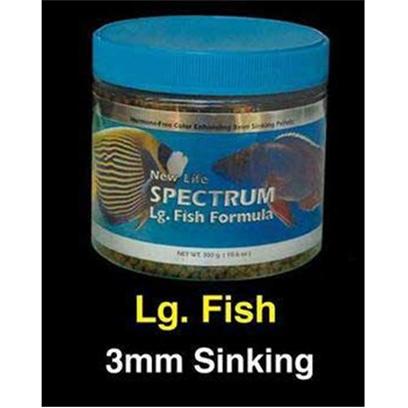 New Life International Presents Nls Large Fish Sinking Spectrum Formula 600gm. New Life Spectrum Food is Made with High-Quality Easily Digestible South Antarctic Krill, Herring, Squid, and New Zealand Mussel Protein, and Several all-Natural Color-Enhancing Ingredients for a Balanced Diet that Boosts Immune System Function and Enhances the Full Spectrum of your Fish's Color. With the Belief that all Fish Require a Complete and Fully Balanced Varied Diet, New Life also Contains Algae Meal, that Consists of Seaweed, Kelp, and Haematococcus Pluvialis (a Micro Algae), a Premium Grade of Natural Spirulina, as Well as a Fruit & Vegetable Extract that Consists of Spinach, Red & Green Cabbage, Peas, Broccoli, Red Pepper, Zucchini, Tomato, Kiwi, Apricot, Pear, Mango, Apple, Papaya, and Peach. All New Life Spectrum Products also Contain a Generous Inclusion Rate of Garlic (Allium Sativum) with the Thera-a Formulas Containing a Mega-Dose of this Natural Anti-Parasitic Ingredient. All Ingredients Used are Almost Identical, Since we Cannot Find Anything Better than what we are Using. However, the Crude Analysis will be Different Due to the Percentage of Ingredients Incorporated into a Specific Formula. Typical Ingredients Whole Antarctic Krill Meal, Whole Herring Meal, Wheat Flour, Whole Squid Meal, Algae Meal, Soybean Isolate, Beta Carotene, Spirulina, Garlic, Vegetable and Fruit Extract (Spinach, Broccoli, Red Pepper, Zucchini, Tomato, Pea, Red and Green Cabbage, Apple, Apricot, Mango, Kiwi, Papaya, Peach, Pear), Vitamin a Acetate, D-Activated Animal-Sterol (D3), Vitamin B12 Supplement, Thiamine, Dl Alphatocophero ( E ), Riboflavin Supplement, Folic Acid, Niacin, Biotin, Calcium Pantothenate, Pyridoxine Hydrochloride, L-Ascorby-2-Polyphosphate (Stable C), Ethylenediamine Dihydroiodide, Cobalt Sulfate, Copper Proteinate, Ferrous Sulfate, Manganese Sulfate, Choline Chloride. 3mm Size Pellet Freshwater or Saltwater Use [32144]