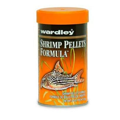 Wardley Presents Ward Shrimp Pellets 9oz 32oz. Wardley(Tm) Premium Shrimp Pellets Formula(Tm) is Formulated from a Nutritious Blend of Ingredients Including Shrimp. This Sinking Pellet Formula is Ideal for Feeding a Variety of Tropical Fish Especially Bottom Feeders Such as Catfish, Plecostomus and Loaches. The Pellet Size is also Excellent for Feeding Larger Fish Including Oscars and Other Cichlids. [32318]