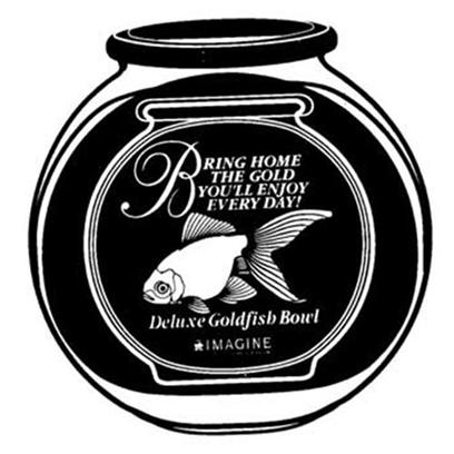 Imagine Gold Presents Imagine Gold (Img) Deluxe Round Bowl 3gallon 2cs Fish. 3 Gallon Deluxe Round Style [32356]