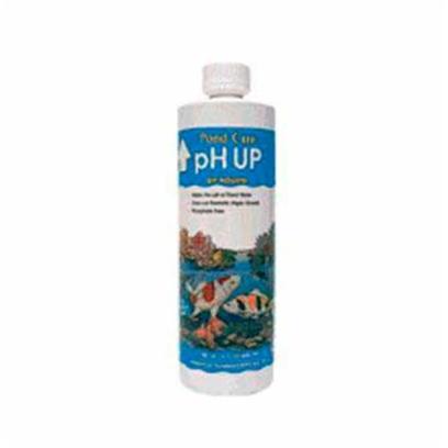 Aquarium Pharmaceuticals Presents Aquarium Pharmaceuticals (Ap) Pond Ph Up 16oz. Ph Adjuster for Ponds Slowly Neutralizes Acidic Substances that Cause Low Ph (Ph of Pond Water is Affected by Mineral Leaching, Soil Runoff & Decomposing Waste). A Low Ph can Stress Pond Fish & Suppress the Activity of the Biological Filter. Contains no Algae-Promoting Phosphates. 16 Fl. Oz. Bottle (473 Ml) Treats 4,800 us Gal (18,170 L) 19 Oz. [32618]