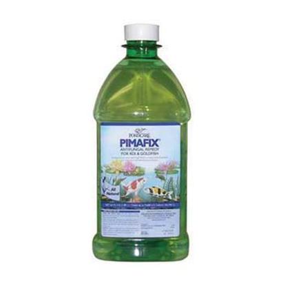 Aquarium Pharmaceuticals Presents Aquarium Pharmaceuticals (Ap) Pond Pimafix Liquid 16oz. For the Treatment of Fungal Infections in Freshwater and Saltwater Fish. Rapidly Treats Fungal Infections on Body and Fins. Pimafix Uses the Antifungal Power of Pimenta Racemosa (West Indian Bay Tree) for the Treatment of Fungal Infections in Freshwater and Saltwater Fish. Rapidly Treats Fungal Infections on Body and Fins. Inhibits the Development of Resistant Strains of Disease-Causing Organisms 64 Fl. Oz. Bottle (1.89 L) Treats Up to 9,600 us Gal (36,340l) 4.5' X 4.5' X 10' 4.6 Lb [32623]