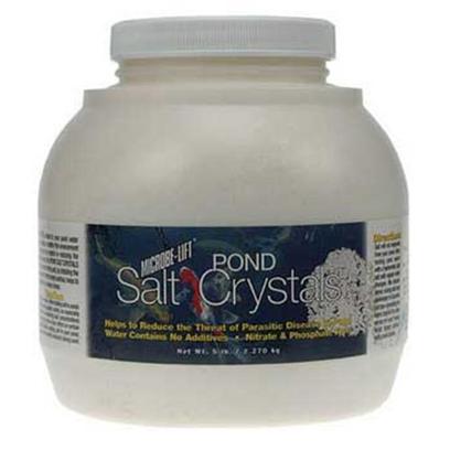 Ecological Labs (Microbe-Lift) Presents Mic Pond Salt Crystals 2.5lb. Will Help Maintain a Healthy Pond Enviroment and Reduce the Threat of Parasitic Disease in Pond Water. Added to your Pond Water can be Effective in Helping to Maintain a Healthy Fish Enviroment and, in Proper Dosages, has Proven to be Helpful in Reducing the Threat of Parasitic Infestations in the Pond. [32761]